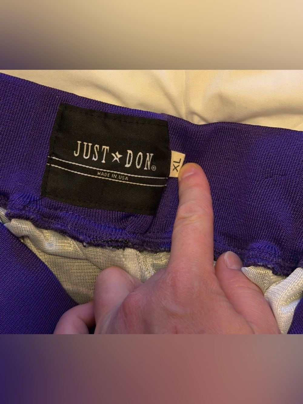 Just Don Phoenix Suns 1996-1997 Basketball Shorts Size XL - Picture 7 of 7